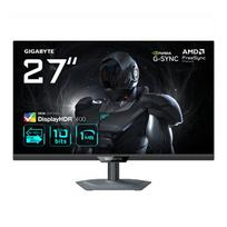 GIGABYTE G27U 27” 4K UHD Gaming Monitor - Dual Mode (4K 160Hz or FHD 320Hz), 3840 x 2160, 1ms, 350 cd/m², FreeSync Premium, DisplayHDR400, HDMI 2.1, DisplayPort 1.4