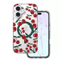 TFO Cherry Mag phone case with MagSafe support for iPhone 16, transparent