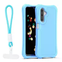 TFO Safepop phone case with strap for Samsung Galaxy A17 4G (A175) | A17 5G (A176) | A26 5G (A266) blue