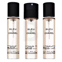 Chanel Bleu de Parfum - Pure perfume refill for men 3 x 20 ml