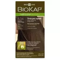 Biokap NUTRICOLOR DELICATO Hair Color - 5.34 Honey Chestnut 140 ml
