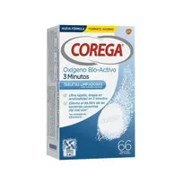Corega Active Oxygen 3-Minute 66 Tablets
