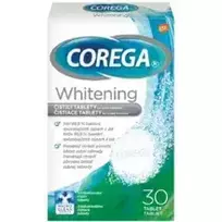 Corega Whitening 30 Dental Cleaning Tablets 30.0g