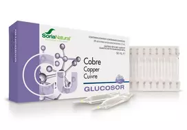 SORIA Copper Glucose 28 Ampoules X 2ml