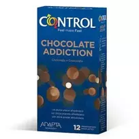 CONTROL Chocolate Flavored Condoms, 12 units