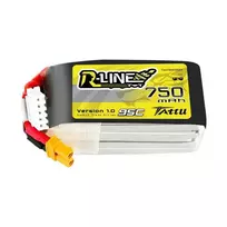 Tattu R-Line 750mAh 14.8V 95C 4S1P universali baterija