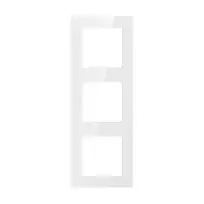 Trijų rėmelių lizdas Avatto N-TS10-Frame-W3 (balta) universalus