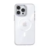 Joyroom PN-15B2 Magsafe Glacier dėklas iPhone 15 Pro (skaidrus) universaliems modeliams