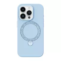 Joyroom PN-15L2 Dainuojantis Ratas Apsauginė Dėklas iPhone 15 Pro (mėlynas) universalus