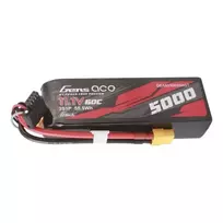 Gens ace G-Tech 5000mAh 11.1V 60C 3S1P trumpas dydis Lipo akumuliatorius su XT60 jungtimi universalus