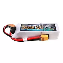 Gens ace G-Tech Skraidymas 2200mAh 14.8V 30C 4S1P Lipo akumuliatorius su XT60 jungtimi, universalus
