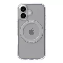 Torras Ostand Pro dėklas iPhone 16 (Permatomas) universalus