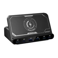 Sieninis įkroviklis Blitzwolf BW-S26 250W (juodas) universalus