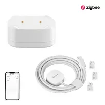 Vandens nuotėkio/potvynio jutiklių rinkinys ZigBee SONOFF SNZB-05P + universalus kabelis WLDC200