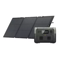 Rinkinys: EcoFlow River 2 Max maitinimo stotis + 160W saulės elementas. universalus