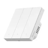 Sonoff ZBM5-3C-86W (3-kanalinis) Zigbee išmanusis lietimui jautrus sieninis jungiklis universalus