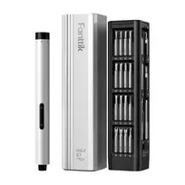 Fanttik E1 Max 3.7V (sidabrinė) elektrinis atsuktuvas rinkinys universalus