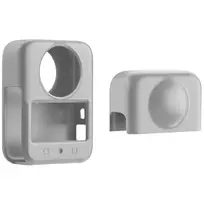 Silicone dangtelis su objektyvu PULUZ DJI Osmo 360 (pilka) universalus