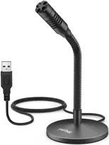 Fifine K050 reguliuojamas kondensatorinis mikrofonas universalus