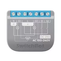 SwitchBot Relay Jungiklis 2PM išmanus dviejų kanalų universalus jungiklis