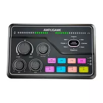 Fifine SC8 RGB žaidimų maišytuvas (juodas) universalus