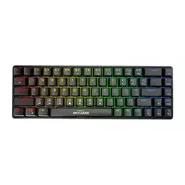 Fifine GK1 mechaninė klaviatūra, 65% RGB (juoda) universalus