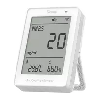 Sonoff AirGuard PM2.5 SAWF-07P WiFi LCD Oro kokybės monitorius universalus