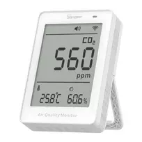 Sonoff AirGuard CO2 SAWF-08P WiFi LCD Oro kokybės matuoklis universalus