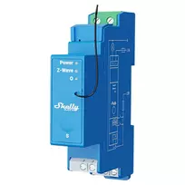 Shelly Qubino Pro 1 DIN bėgelio relė, 1 kanalas, Z-Wave universalus