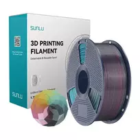 Sunlu PLA+ Silk Forth-Color Filament (raudona-geltona-žalia-balta) universalus