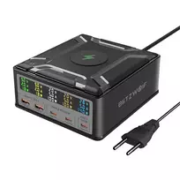 Sieninis įkroviklis Blitzwolf BW-S26 250W (juodas) universalus