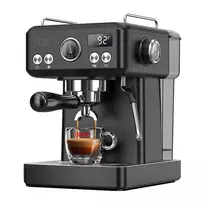 HiBREW H10A Pistonų Espresso Kavinukas su Temperatūros Valdymu (Juodas) Universalus