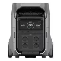 Rinkinys: EcoFlow Delta Pro 3 maitinimo stotis + 2x 400W fotovoltiniai paneliai. universalus