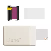 Liene Pearl N200 Pro 2x3" Nešiojamas nuotraukų spausdintuvas (Auksinė) universalus