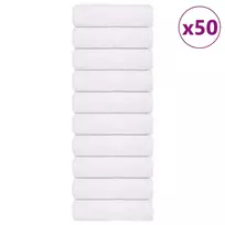 Rankšluosčiai, FROGN, 50 vnt., balti, 30x30 cm, 360 g/m²