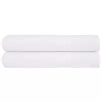 Pirties rankšluosčiai, FROGN, 2 vnt., balti, 80x200 cm, 360 g/m²