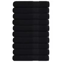 Pirties rankšluosčiai, FROGN, 10 vnt., juodi, 80x200 cm, 360 g/m²