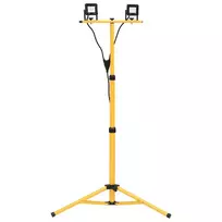 LED prožektorius su trikoju, šaltos baltos spalvos, 2x10W