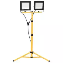 LED prožektorius su trikoju, šaltos baltos spalvos, 2x100W