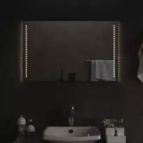 Vonios kambario LED veidrodis, 80x50cm