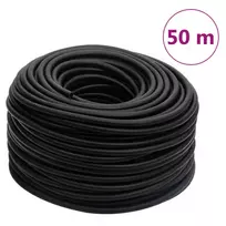Hibridinė oro žarna, juodos spalvos, 0,6", 50m, guma ir PVC