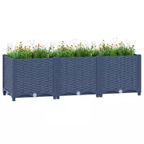 Aukštas lovelis, 120x40x38cm, polipropilenas