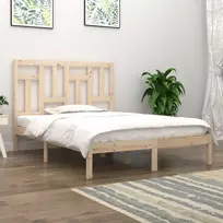Lovos rėmas be čiužinio, 140x200cm, pušies medienos masyvas