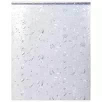 Langų plėvelė, 45x500cm, PVC, matinė, gėlio raštas
