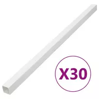 Kabelių kanalas, 60x60mm, 30m, PVC