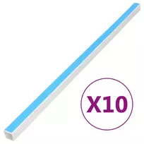 Kabelių kanalas, 30x15mm, 10m, PVC, savaime prilimpantis