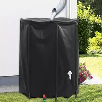 Vandens talpa su čiaupu, sulankstoma, 750l, PVC
