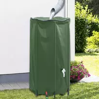 Vandens talpa su čiaupu, sulankstoma, 380l, PVC