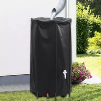 Vandens talpa su čiaupu, sulankstoma, 380l, PVC
