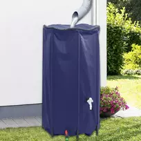 Vandens talpa su čiaupu, sulankstoma, 380l, PVC